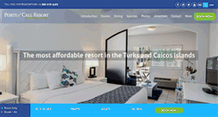 Desktop Screenshot of portsofcallresort.com