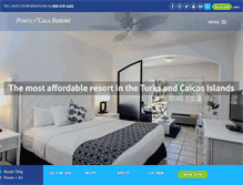 Tablet Screenshot of portsofcallresort.com